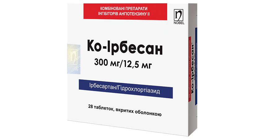 Ko-İрбесан 300/12,5mr 28 Tаблеток