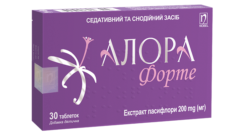 Алора Форте 200мг 30 табл.