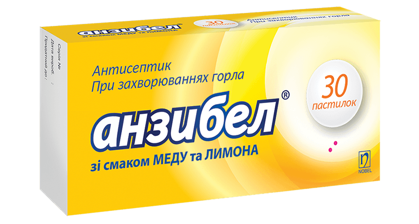 Анзибел мед-лимон 30