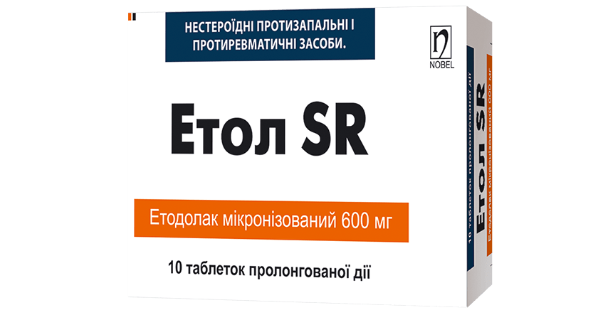 Етол  SR  600mr 10 Taблеток
