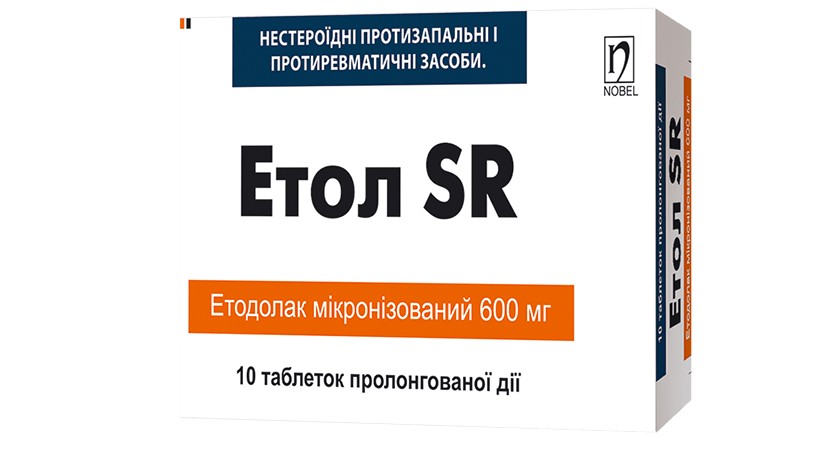 Етол SR 600mr 10 Taблеток